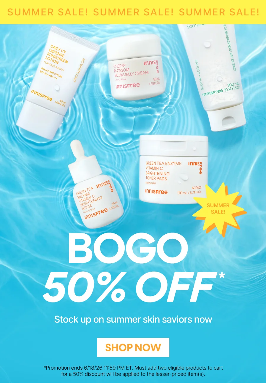BOGO 50% OFF