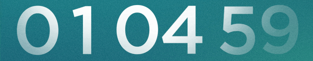It's the final countdown.