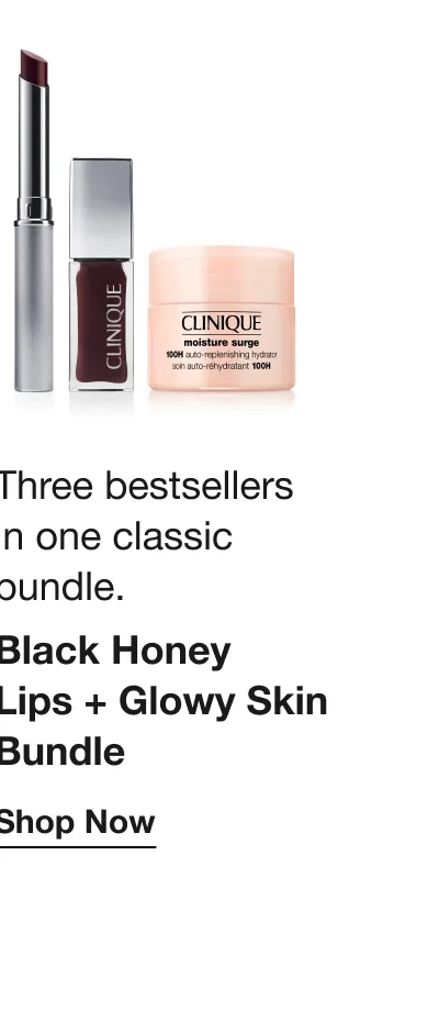 Three bestsellers in one classic bundle. Black Honey Lips + Glowy Skin Bundle | Shop Now