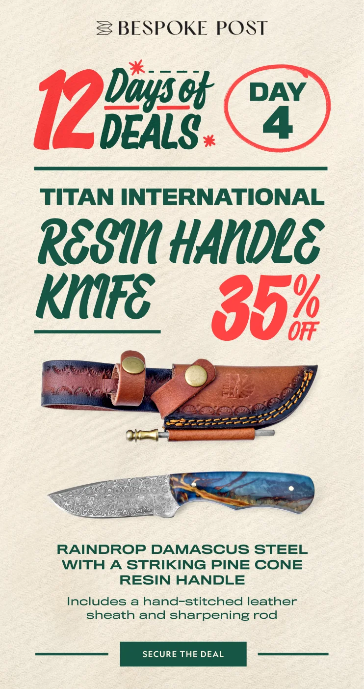 Resin Handle Knife