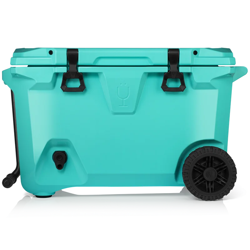Image of BrüTank 55-Quart Rolling Cooler | Aqua