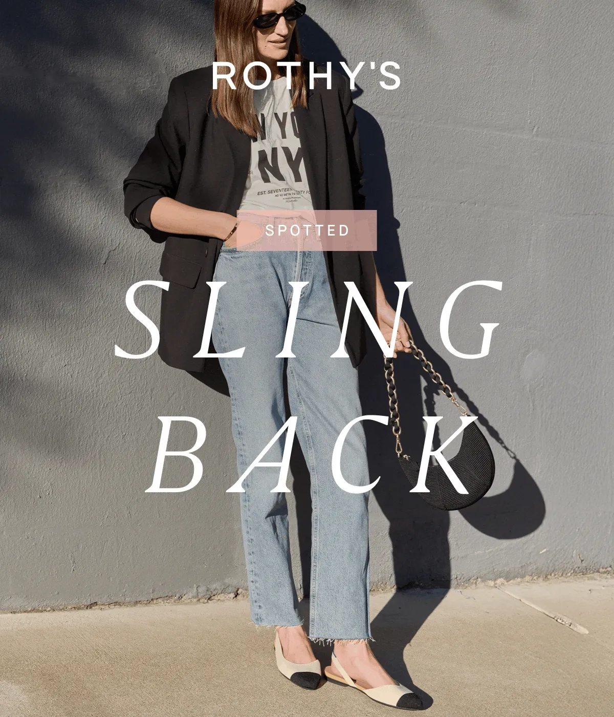 SPOTTED SLINGBACK