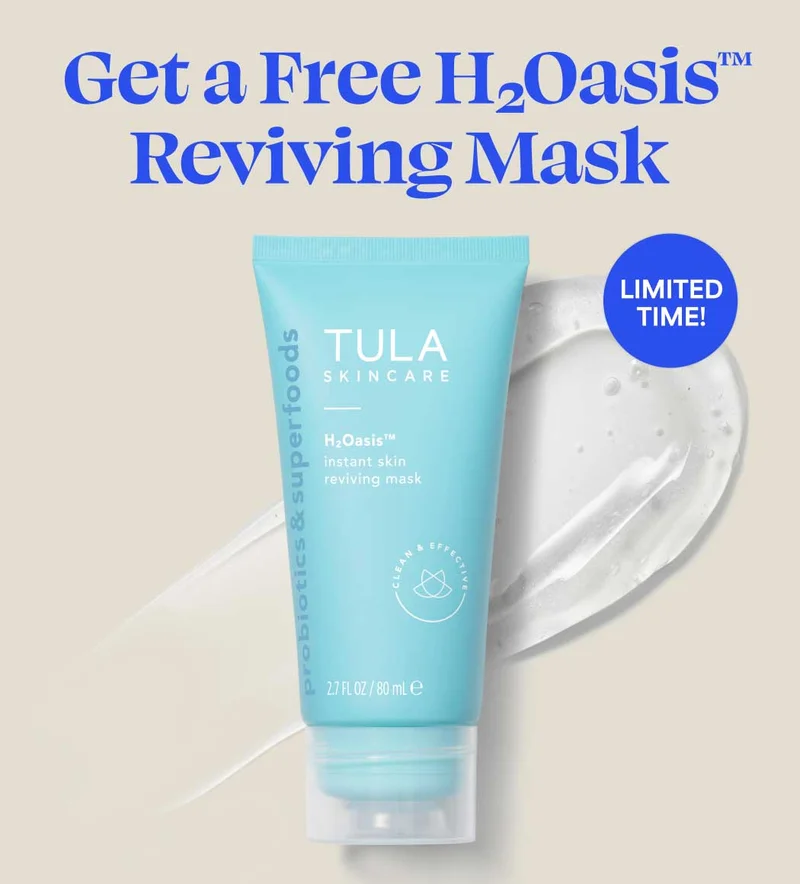 Get a FREE H2Oasis™ Reviving Mask.