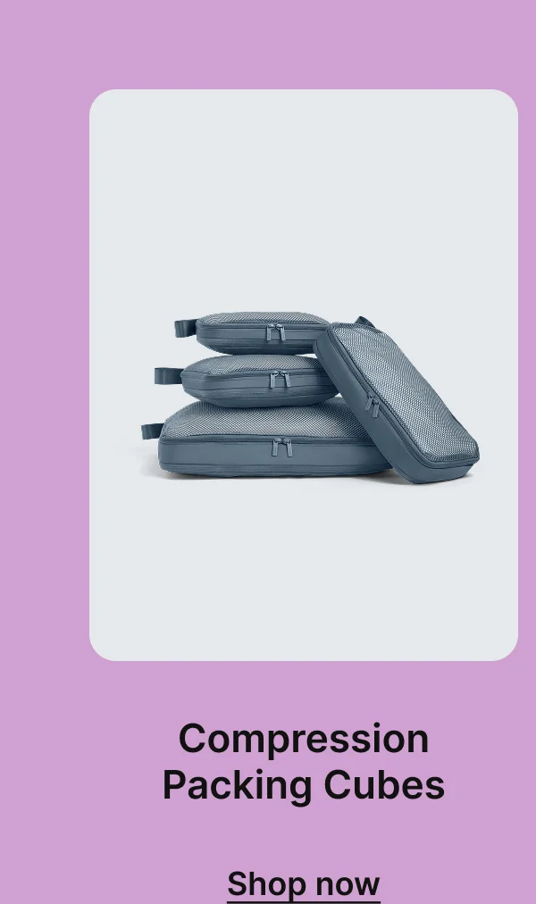 Compression Packing Cubes | Shop now