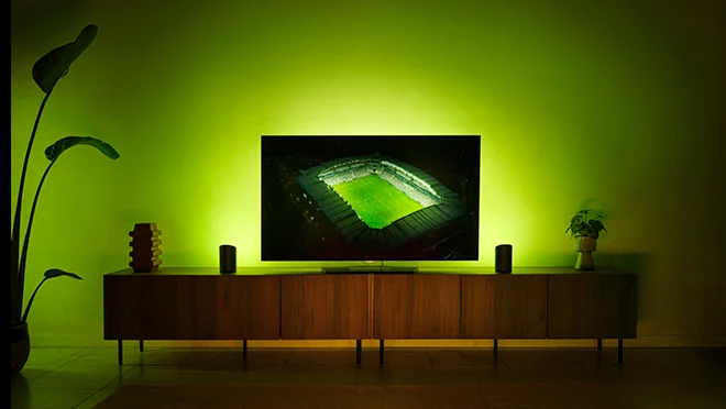 Get a taste of dynamic lighting with Hue Sports Live!