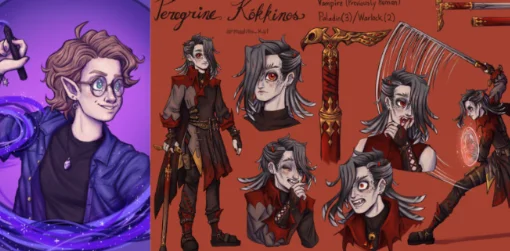 How to draw a dungeons and dragons character