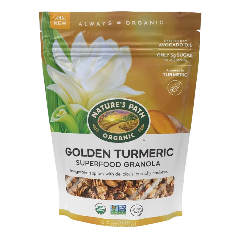 Image of Nature's Path Organic Golden Turmeric Superfood Granola