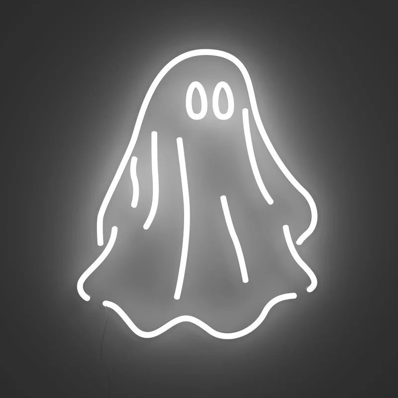 Image of Sheet Ghost - LED neon sign