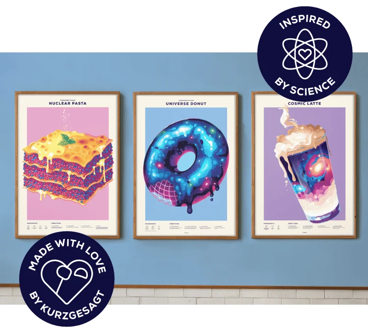 Forbidden Foods Posters: Inspired by Science, Made with Love