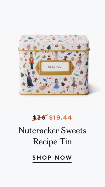 Nutcracker Sweets Recipe Tin