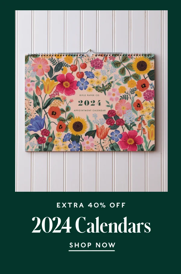 Extra 40% Off Calendars