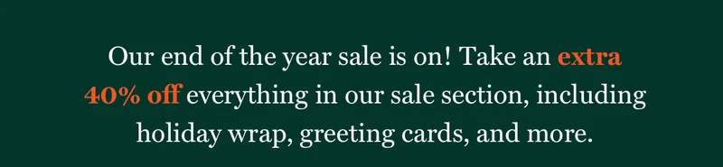 Extra 40% Off Sale Items