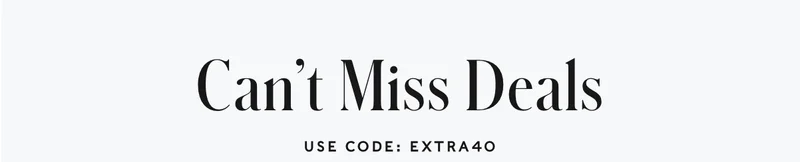 Extra 40% Off Sale Items