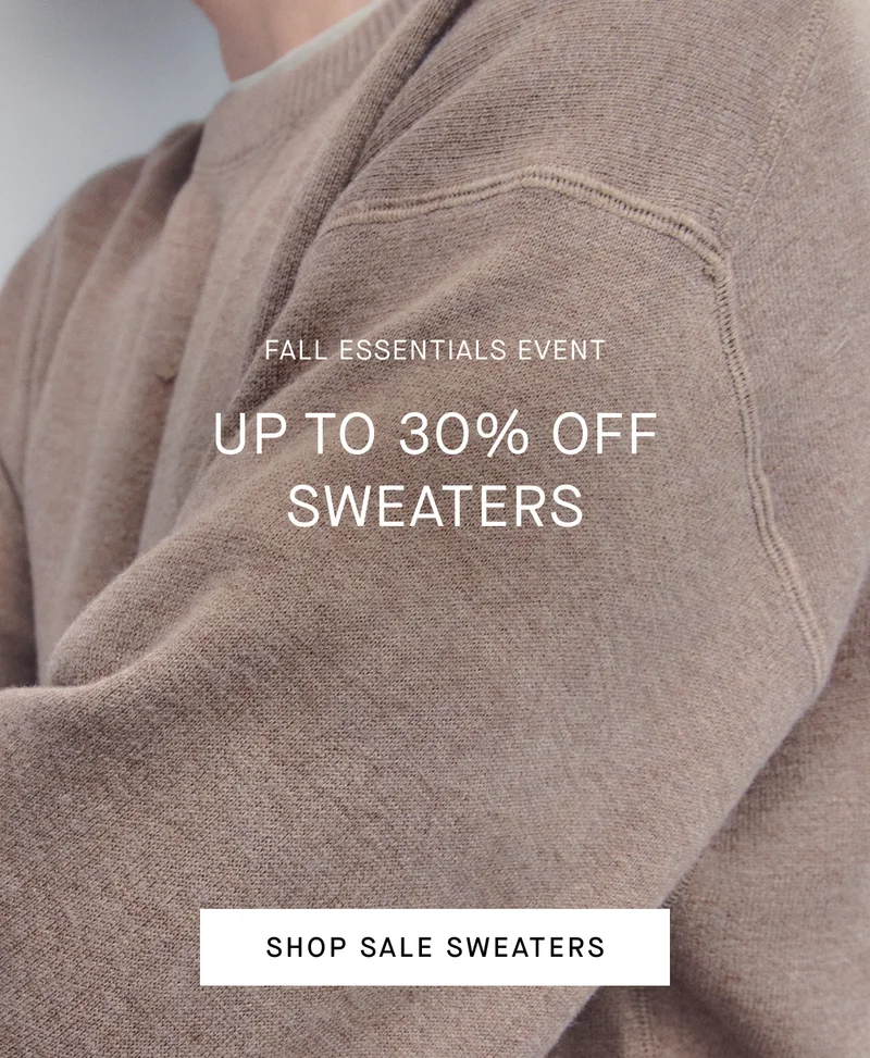 Image | Fall Essentials Event | Up to 30% Off Sweaters | Shop Sale Sweaters