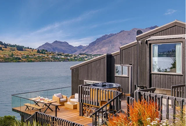 Escape to a tranquil private home rental surrounded by scenic beauty and calm waters.