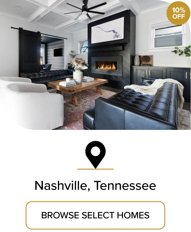 Find a modern vacation rental in the heart of Nashville, Tennessee.