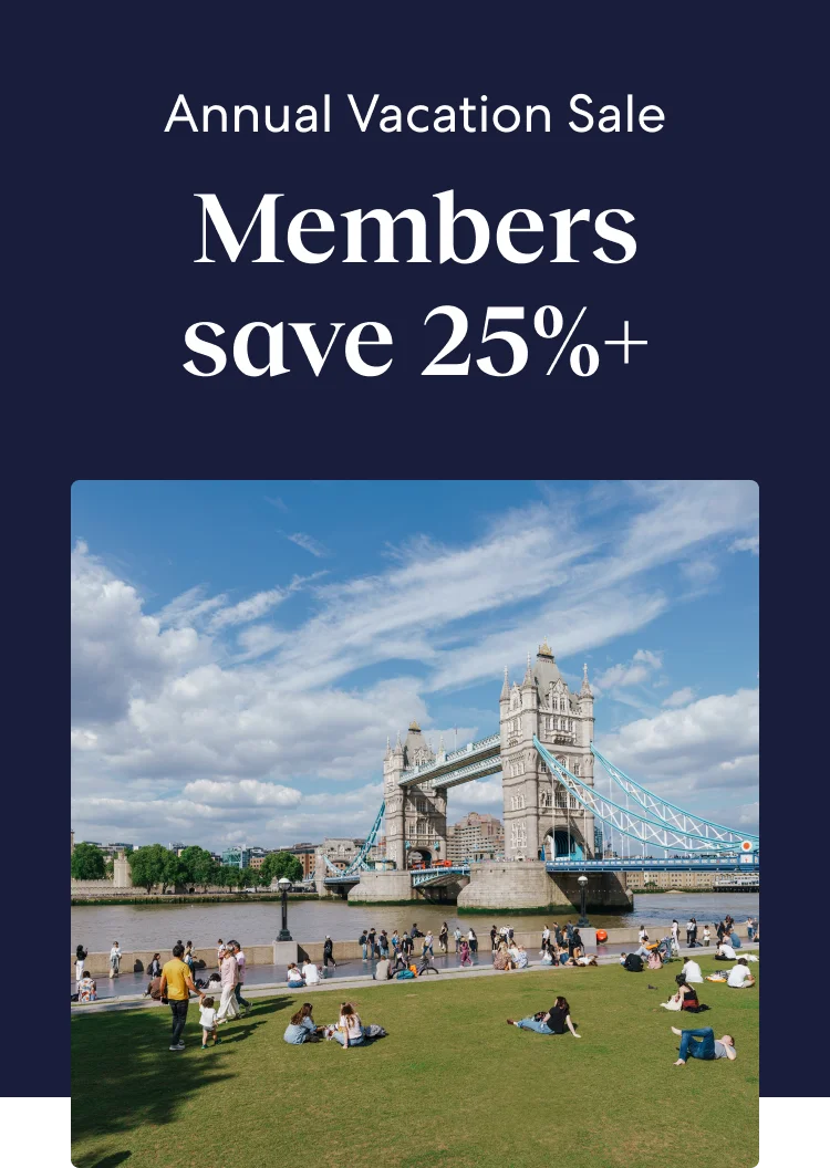 Book to save 25% or more