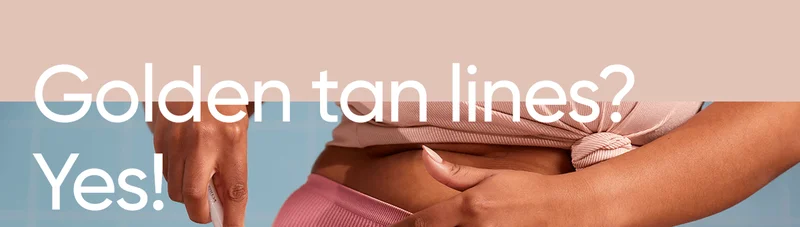 Golden tan lines? Yes!