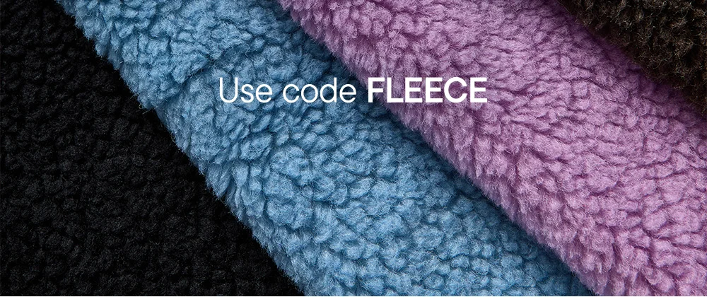 Use code FLEECE