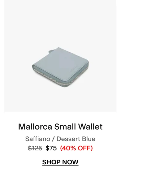 Mallorca Small Wallet
