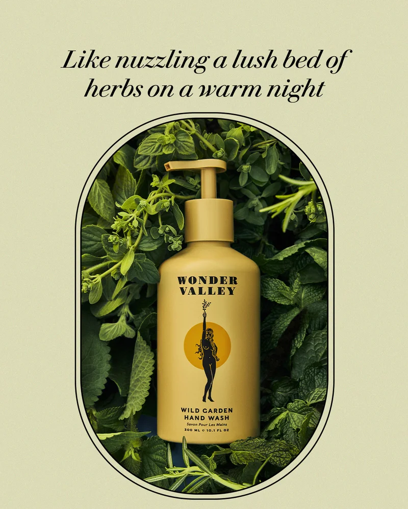 Like nuzzling a lush bed of  herbs on a warm night