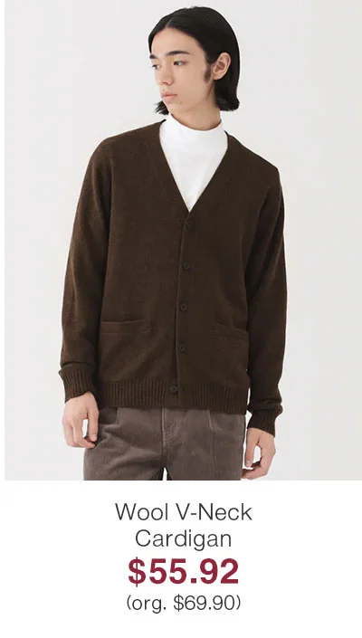 Shop Wool V-Neck Cardigan