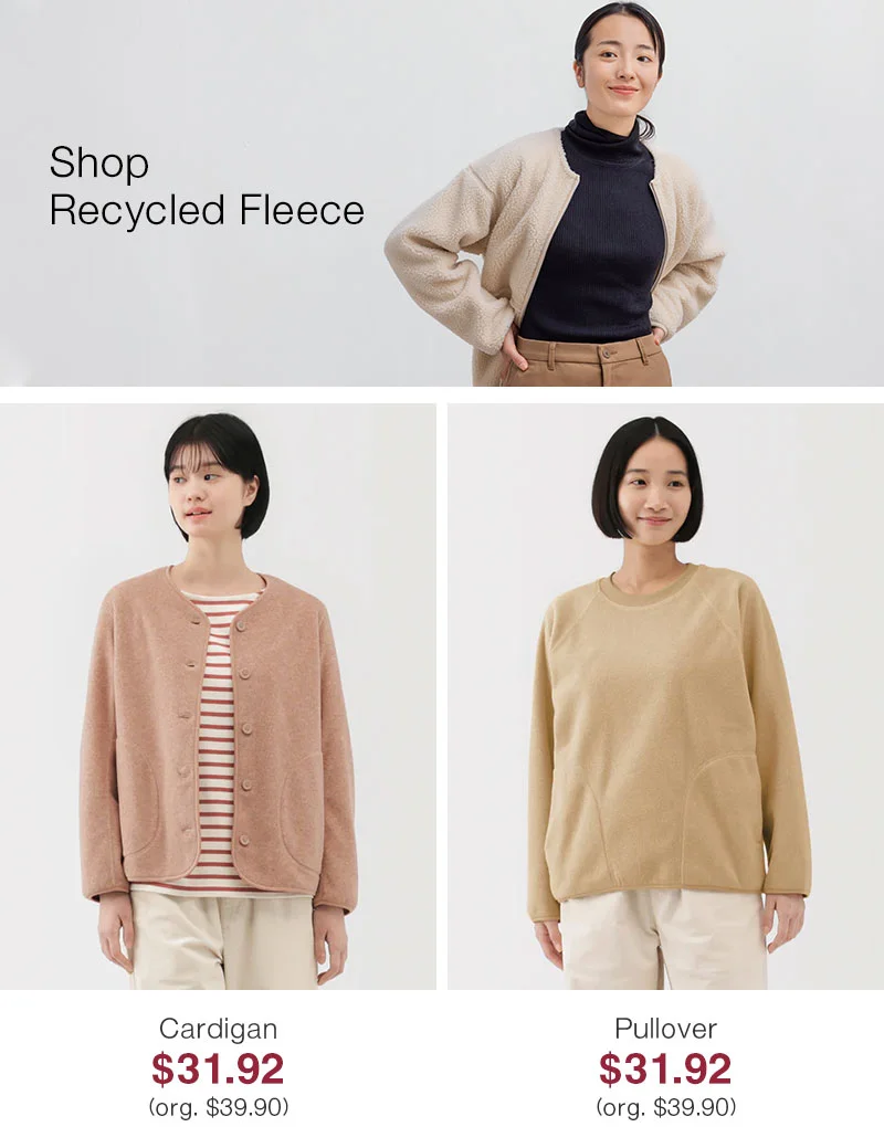 Shop Recycled Fleece