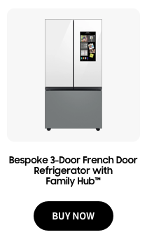 Bespoke 3-Door French Door Refrigerator with Family Hub™ - BUY NOW