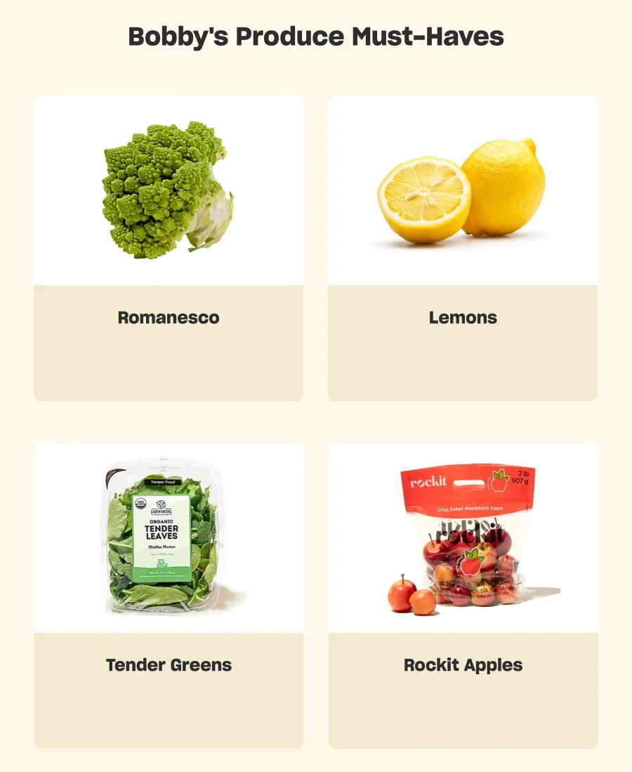 Bobby's Produce Must-Haves