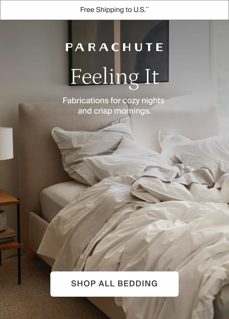 Feeling it. Shop all bedding.