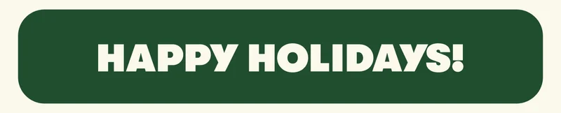 Happy Holidays!