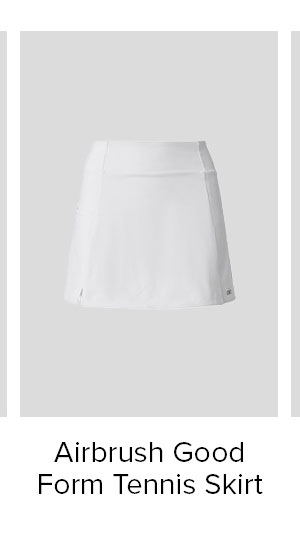 AIRBRUSH GOOD FORM TENNIS SKIRT