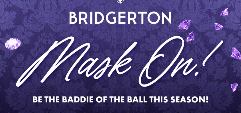 Mask on! Be the baddie of the ball