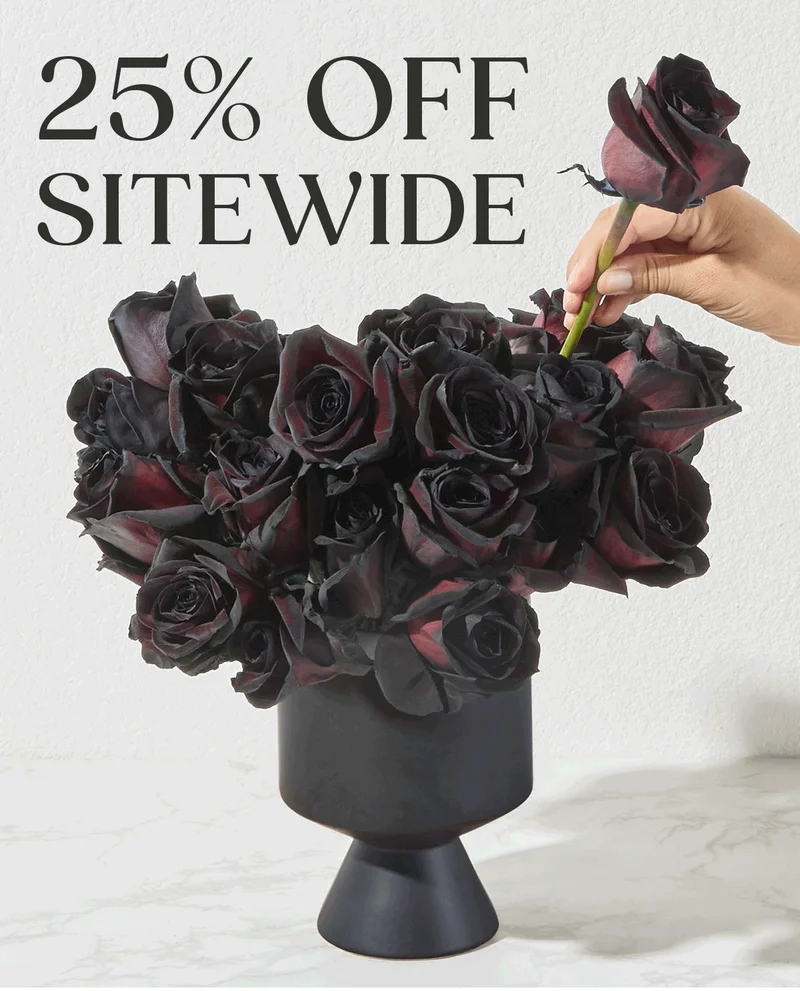 25% OFF FOR BOUQSDAY