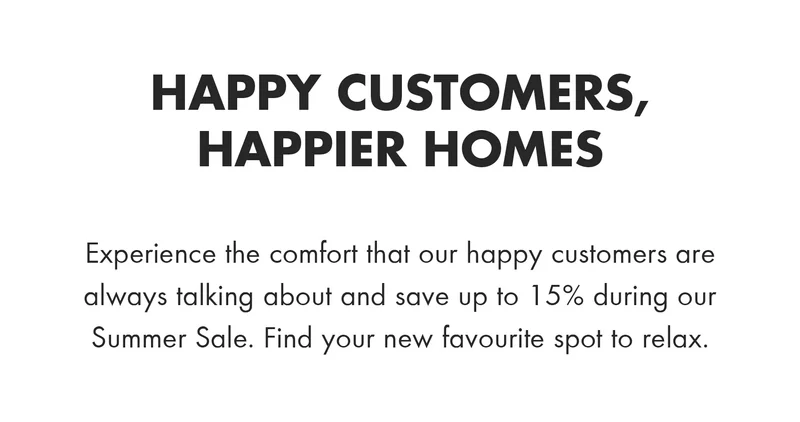 Happier Customers Headline
