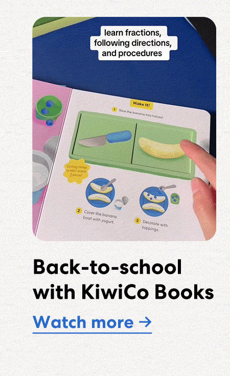 Back-to-school with KiwiCo Books