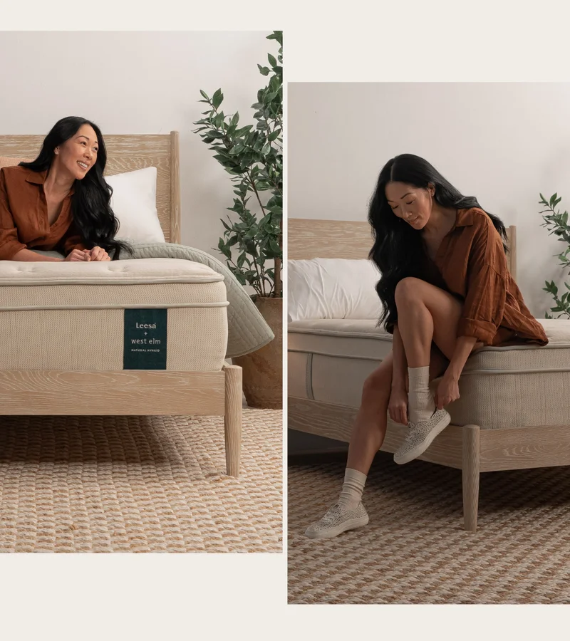 Save 25% on the Leesa + West Elm Natural Hybrid