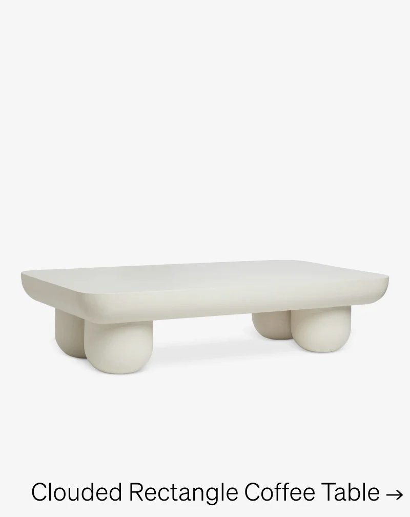 Shop Clouded Rectangle Coffee Table