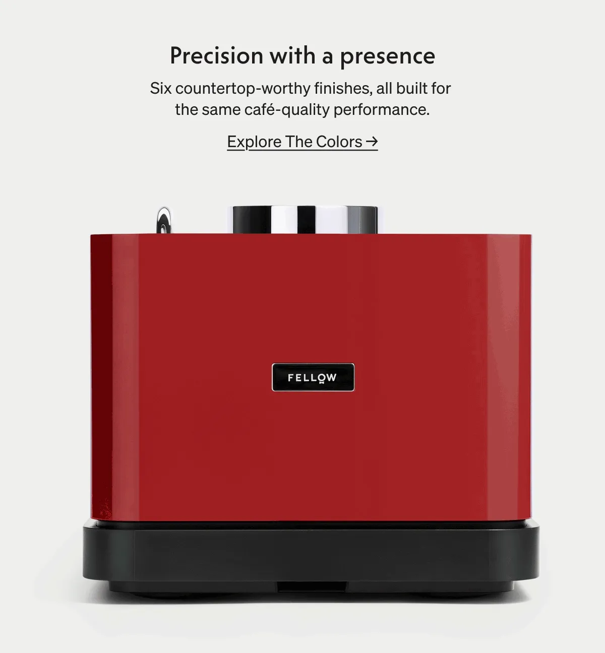 Precision with a presence.