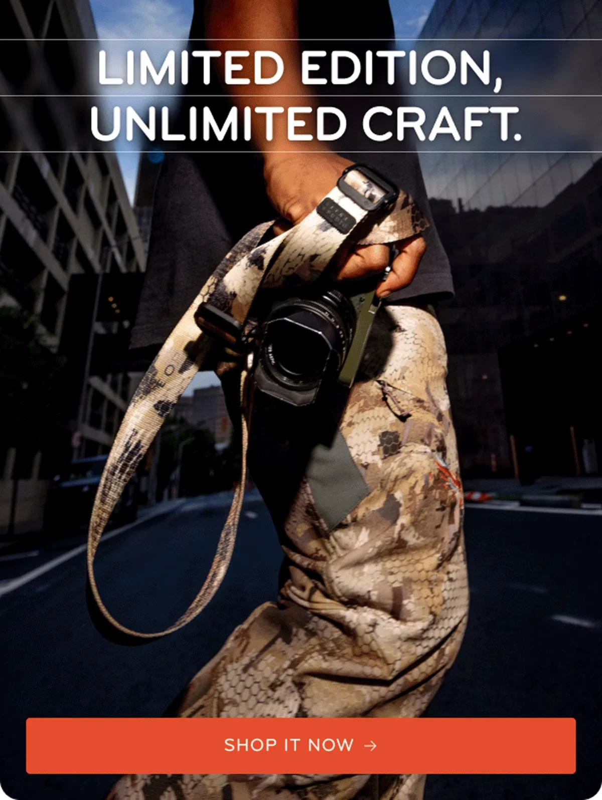 Limited edition, unlimited craft. Shop it now.