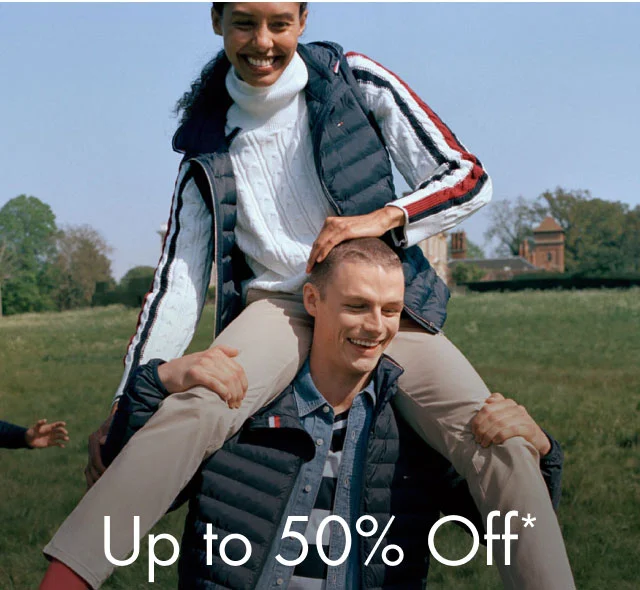 Up to 50% off*