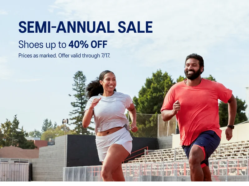 Semi-Annual Sale Shoes up to 40% off