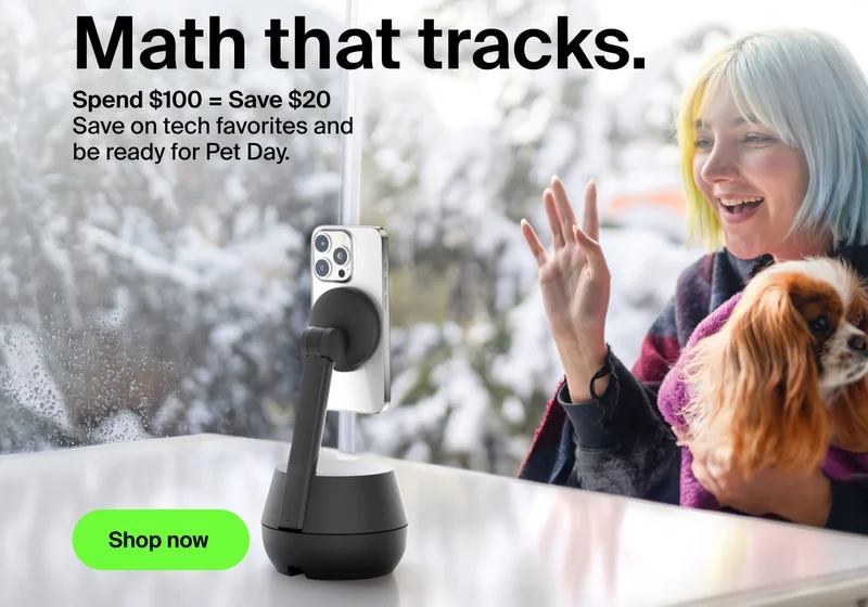 Save $20 when you spend over $100.