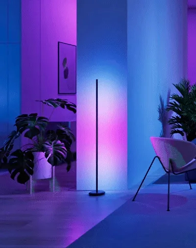 multicolor floor lamp