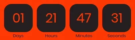 Timer from emailcountdowntimer.com