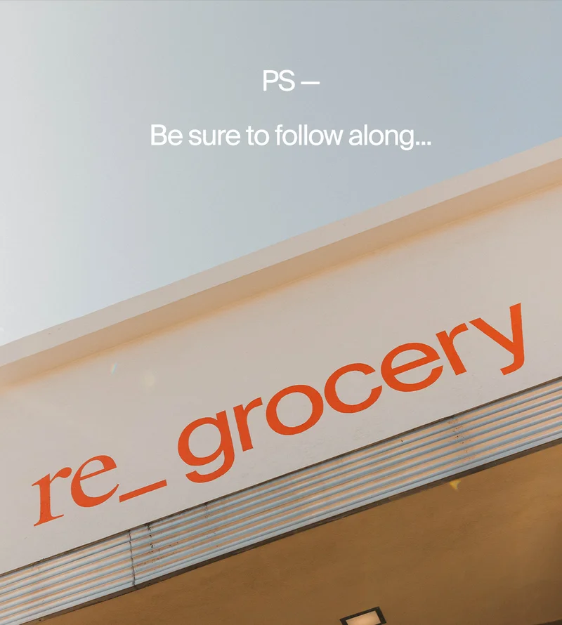Be Sure to Follow Along