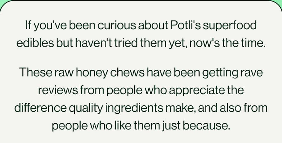 Potli superfood edibles