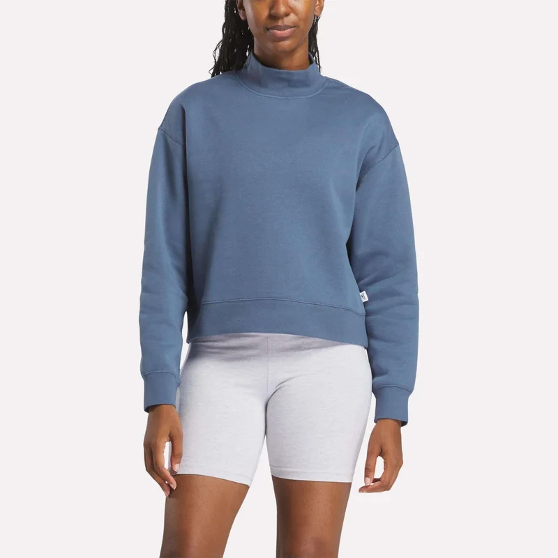 Image of Women's Small Vector Mockneck Sweatshirt