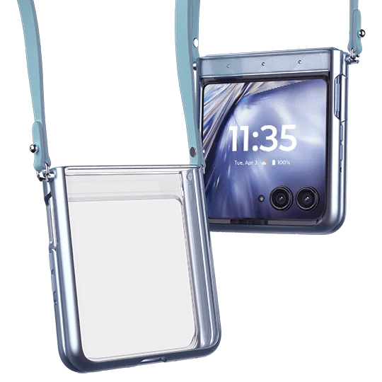 The new motorola razr Swarovski® edition case