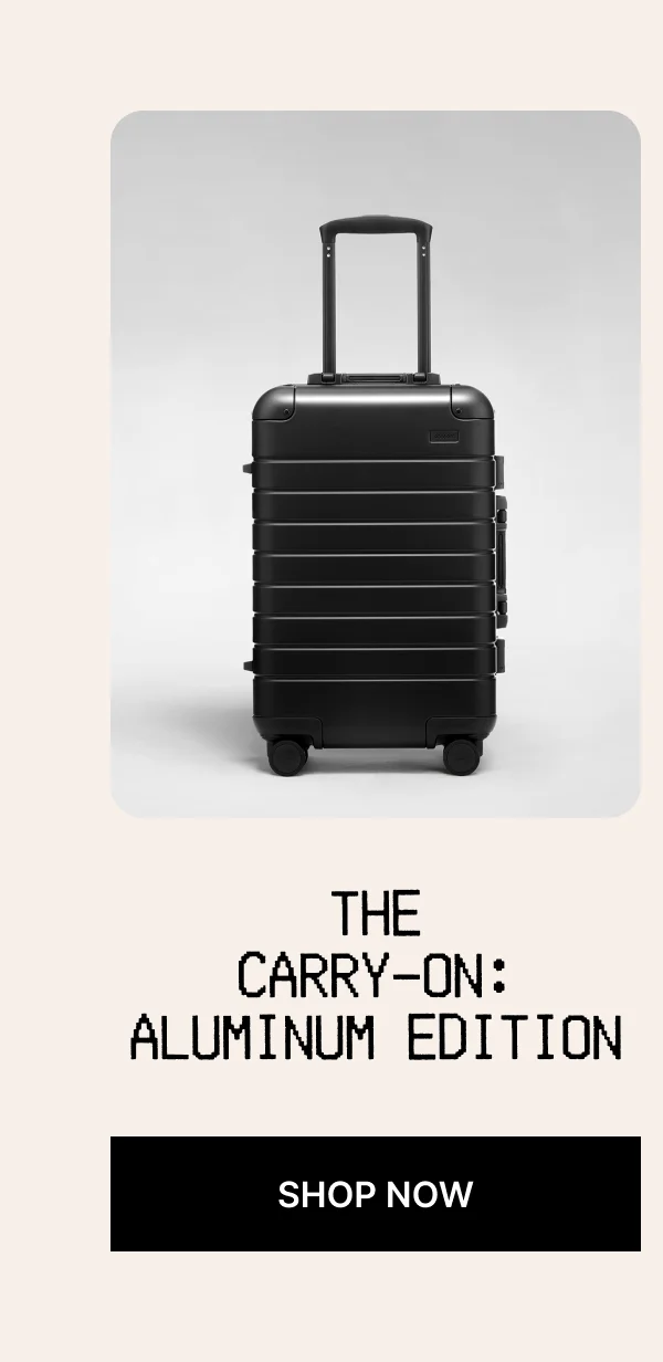 The Carry-On: Aluminum Edition